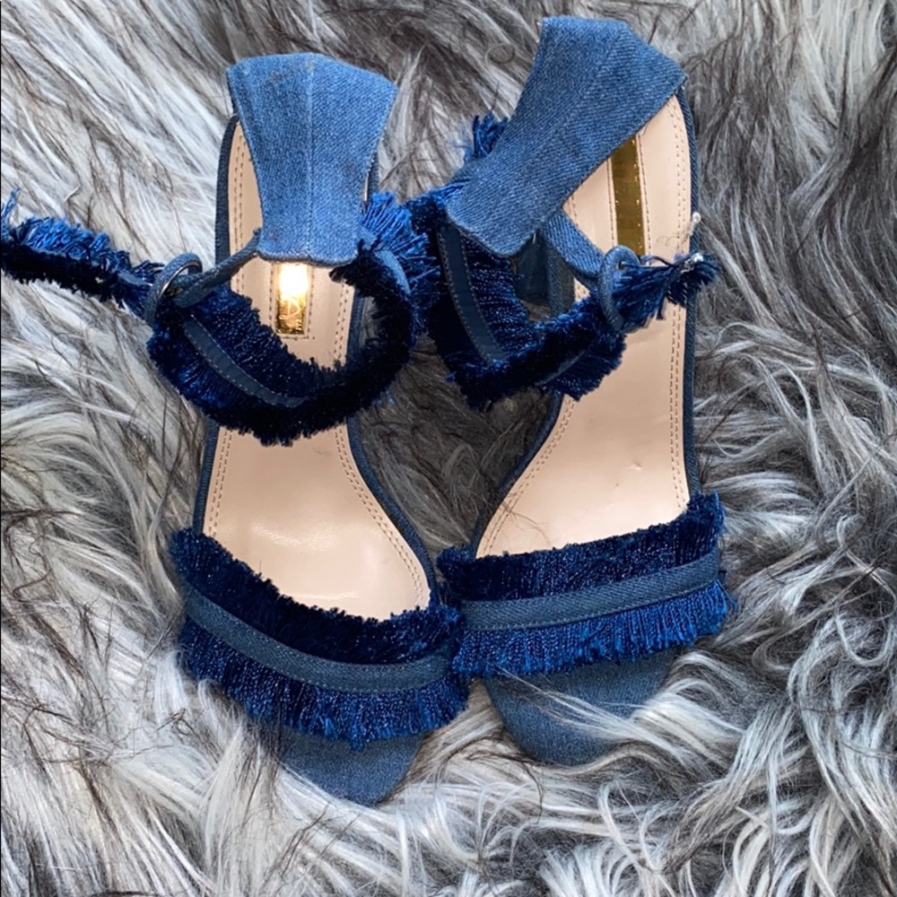 Denim Heels